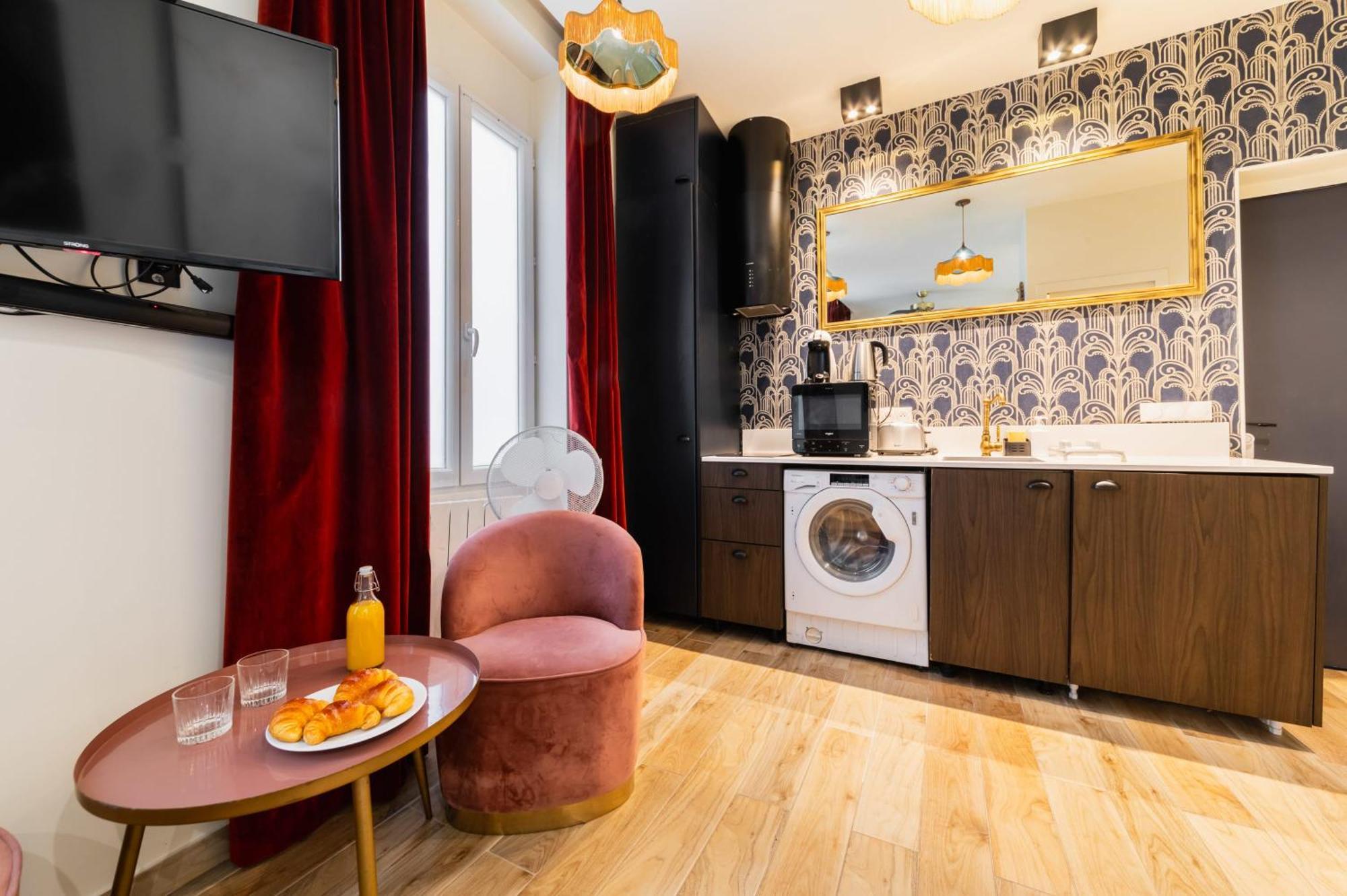 Studio Lumineux Et Moderne Proche Du Metro - 2P - Flat-Guest パリ エクステリア 写真